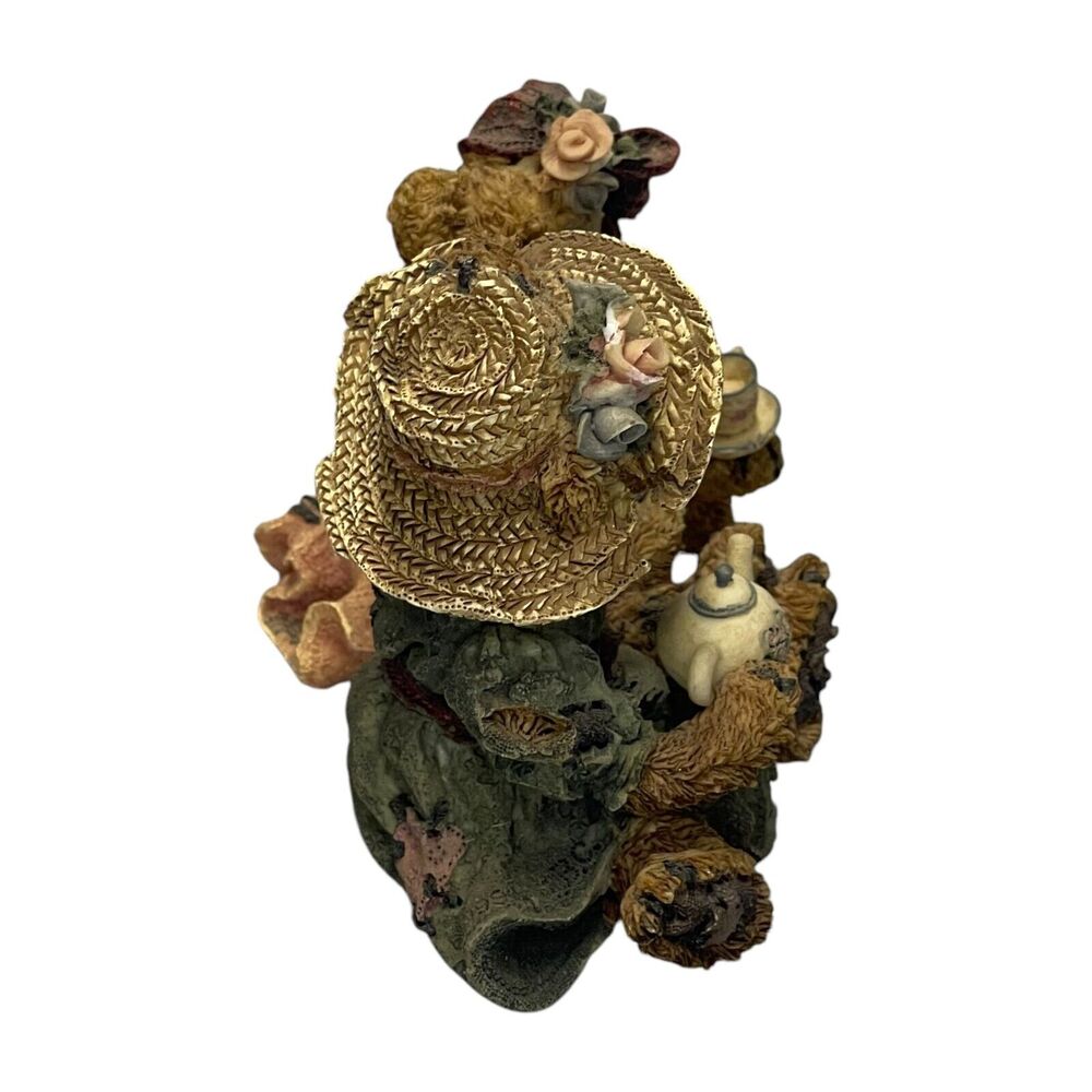 VTG Boyds Bears & Friends Emma And Bailey..Afternoon Tea Multicolor Figurine - Picture 4 of 12